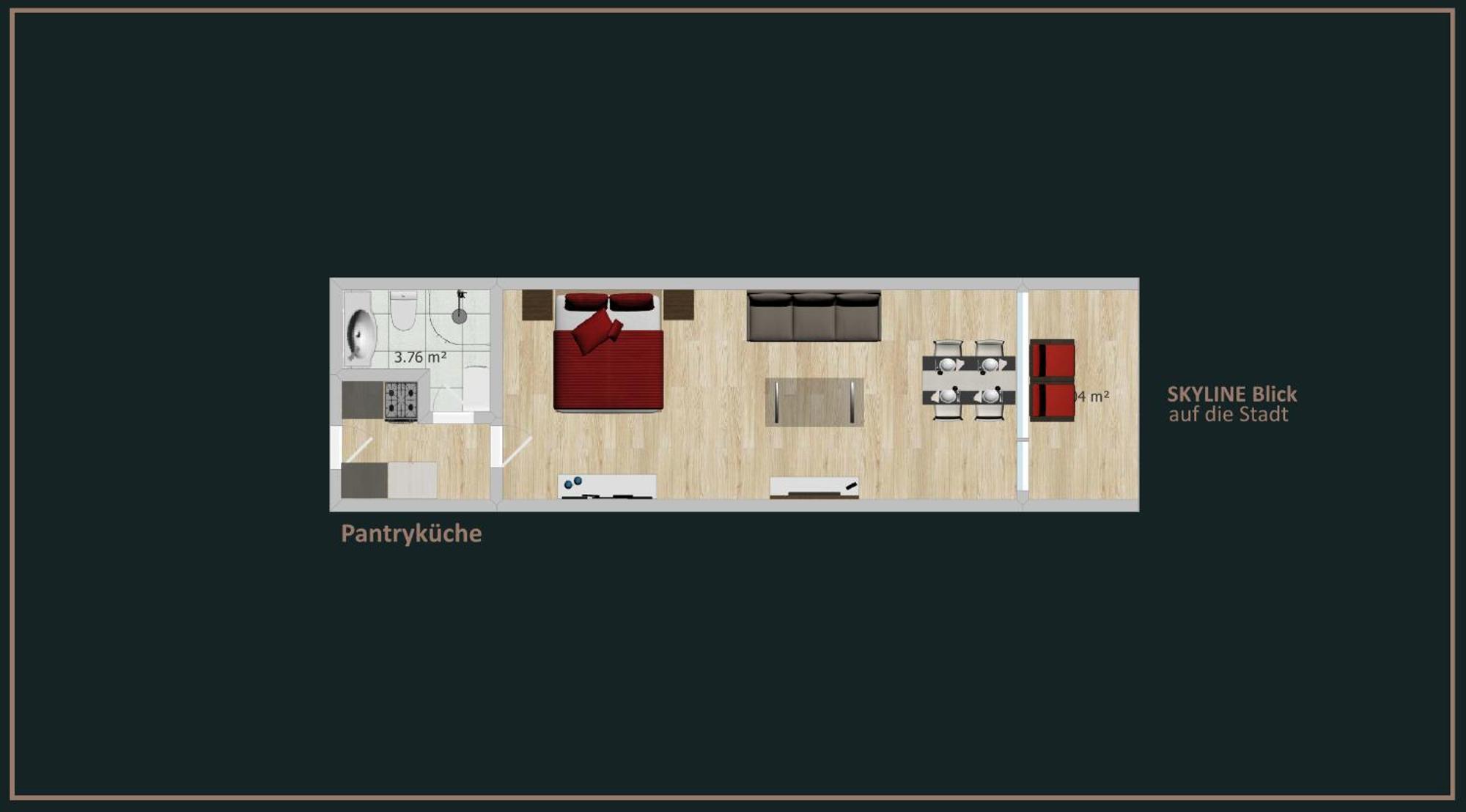 Themenpartment Himmel Und Mehr Penthouse